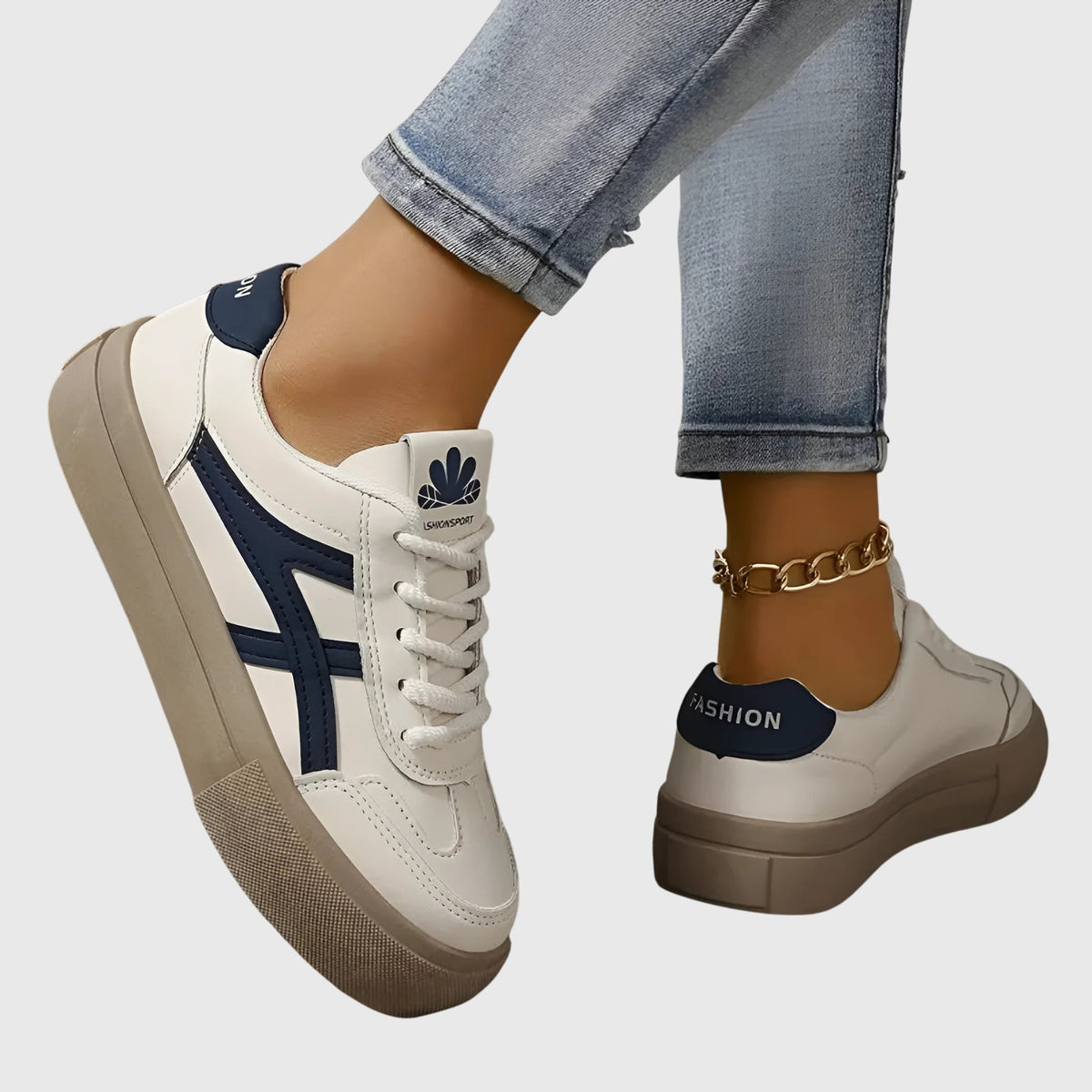 Dalia | Casual Contrast Sneakers