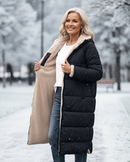 Svea sherpa winter coat for women