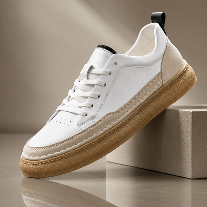 Carlo Cruz Leather Sneakers