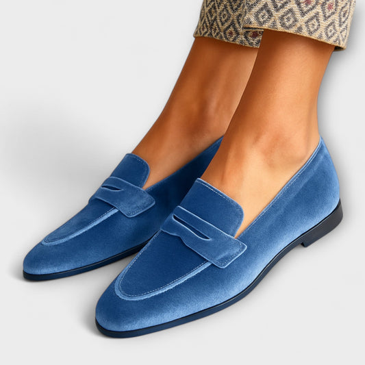 Amandine | Suede Loafers