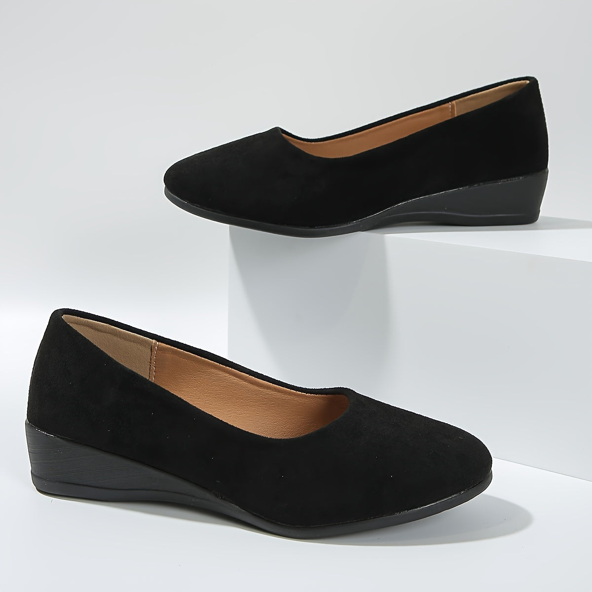 Velouria | Elegant Wedge Heels