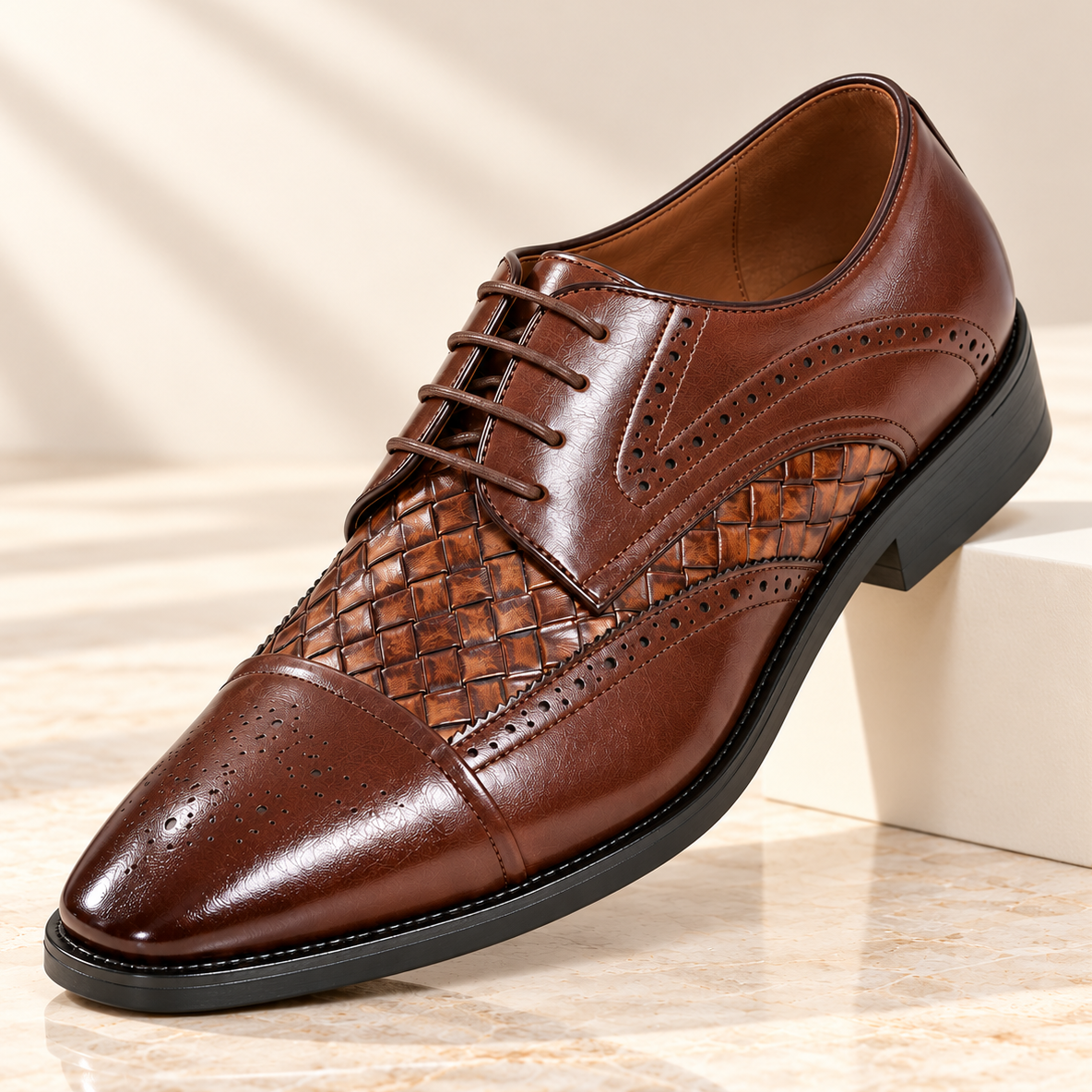 Carvino Leather Oxfords