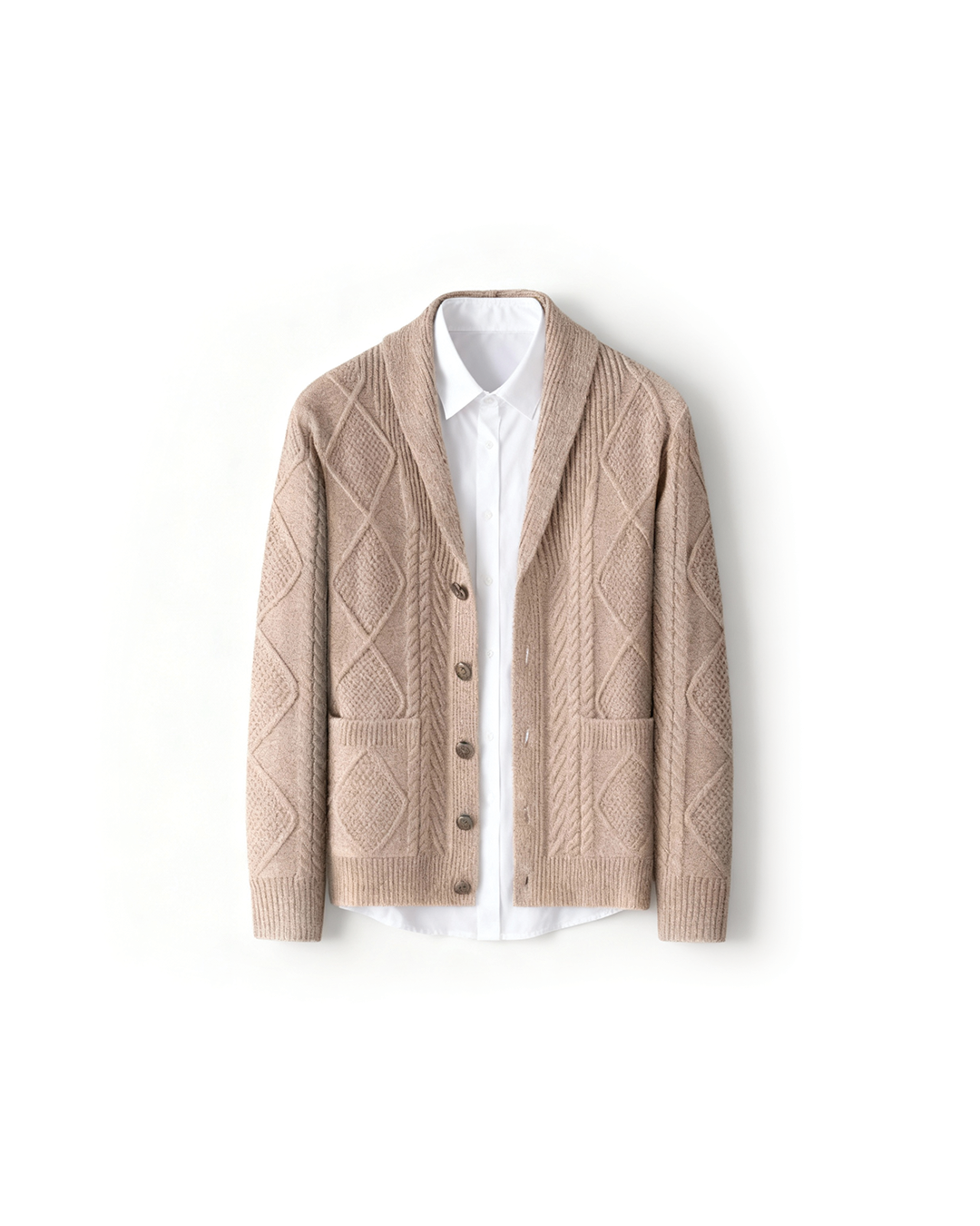 The Mason Knitted Wool Cardigan