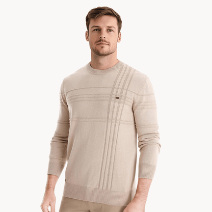 Seve - Elegant Checked Sweater