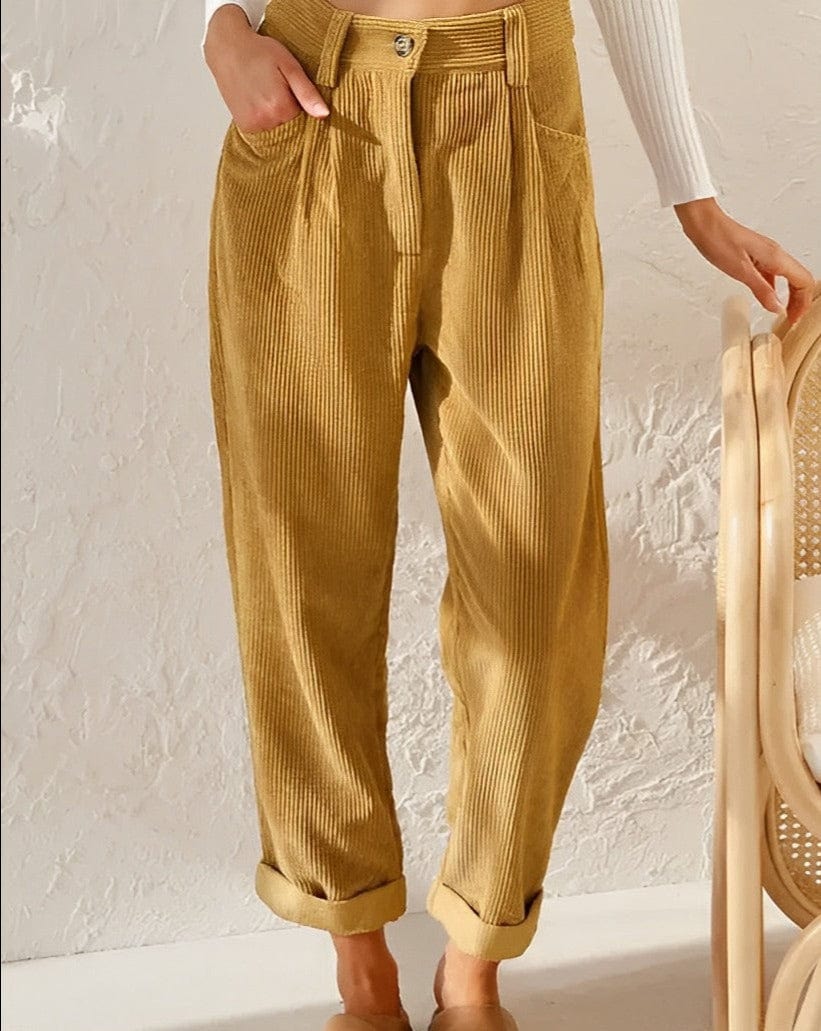 Colette | Vintage Textured Pants