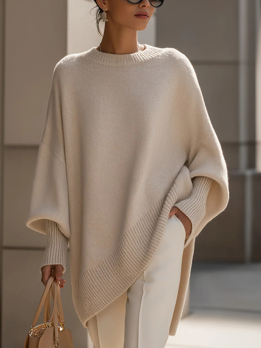 Cindy | Elegant Poncho Sweater