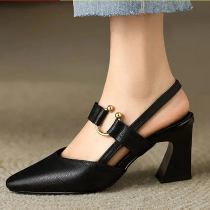 Orélissa | Slingback Heels with Jewel Detail