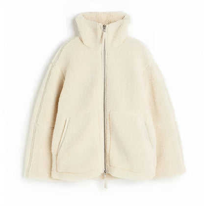 Jacky – Oversized Teddy Fleece Jacket