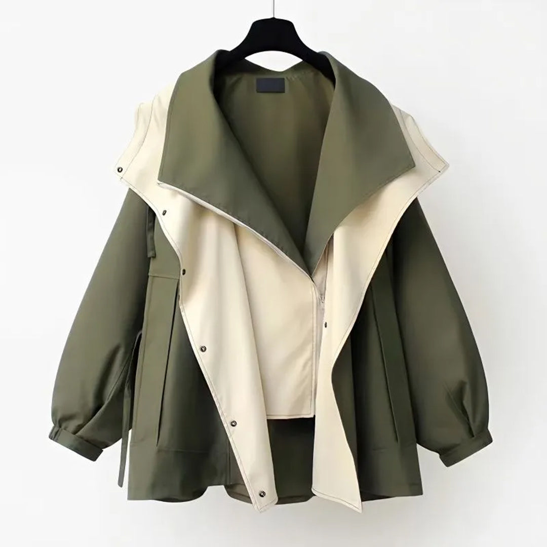 Daisy | Women’s Stylish Hooded Double Layer Jacket