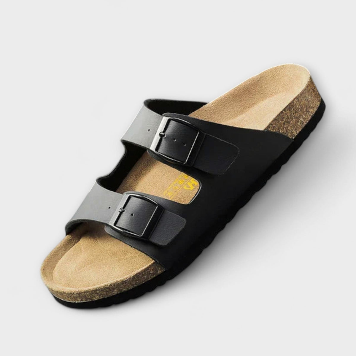 Alba | Double Buckle Orthopedic Mules