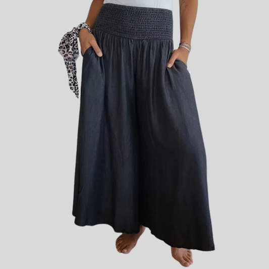 Delphine | Romantic Wide Fluid Pants