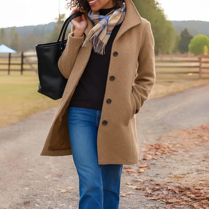 Lucia™ | Single-Breasted Coat
