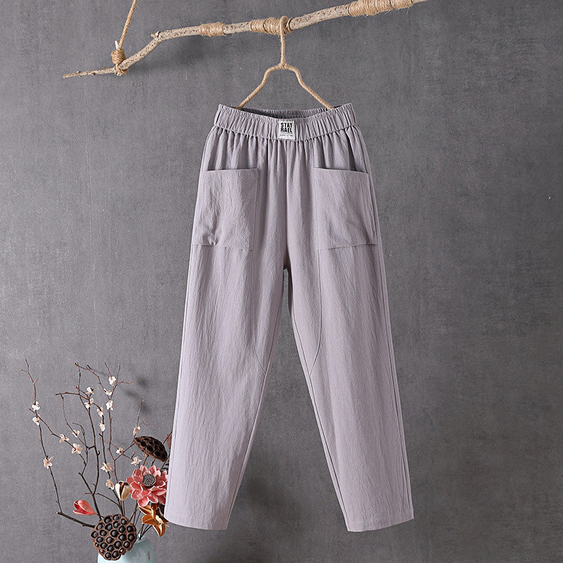Clémence | Casual Loose Minimalist Pants