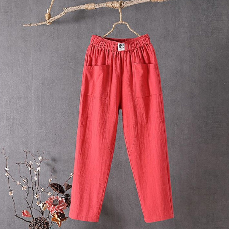 Clémence | Casual Loose Minimalist Pants