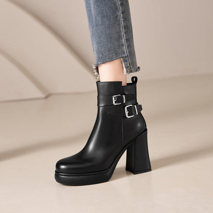 Ainsley Knit Ankle Boots