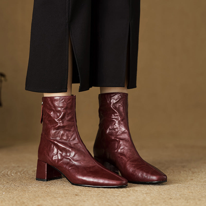 Estel Genuine Leather Boots