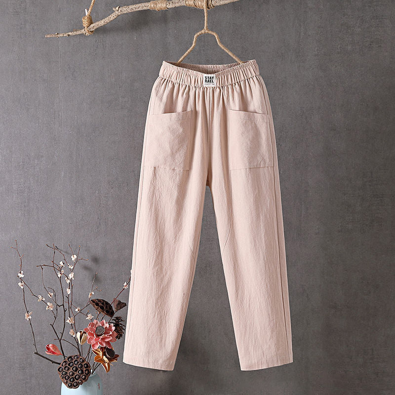 Clémence | Casual Loose Minimalist Pants