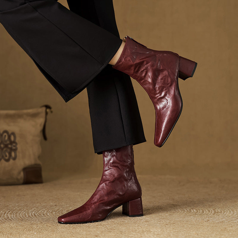 Estel Genuine Leather Boots