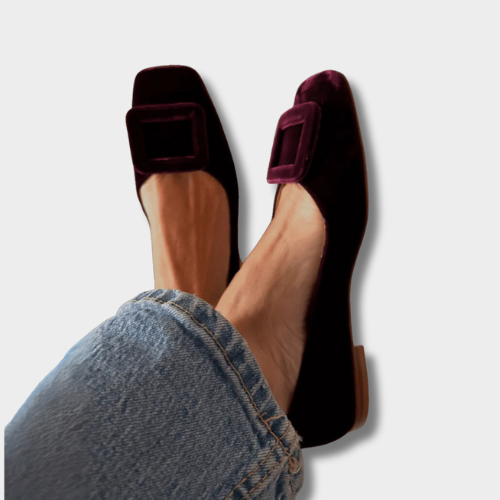 Velina | Velvet Elegance Moccasins