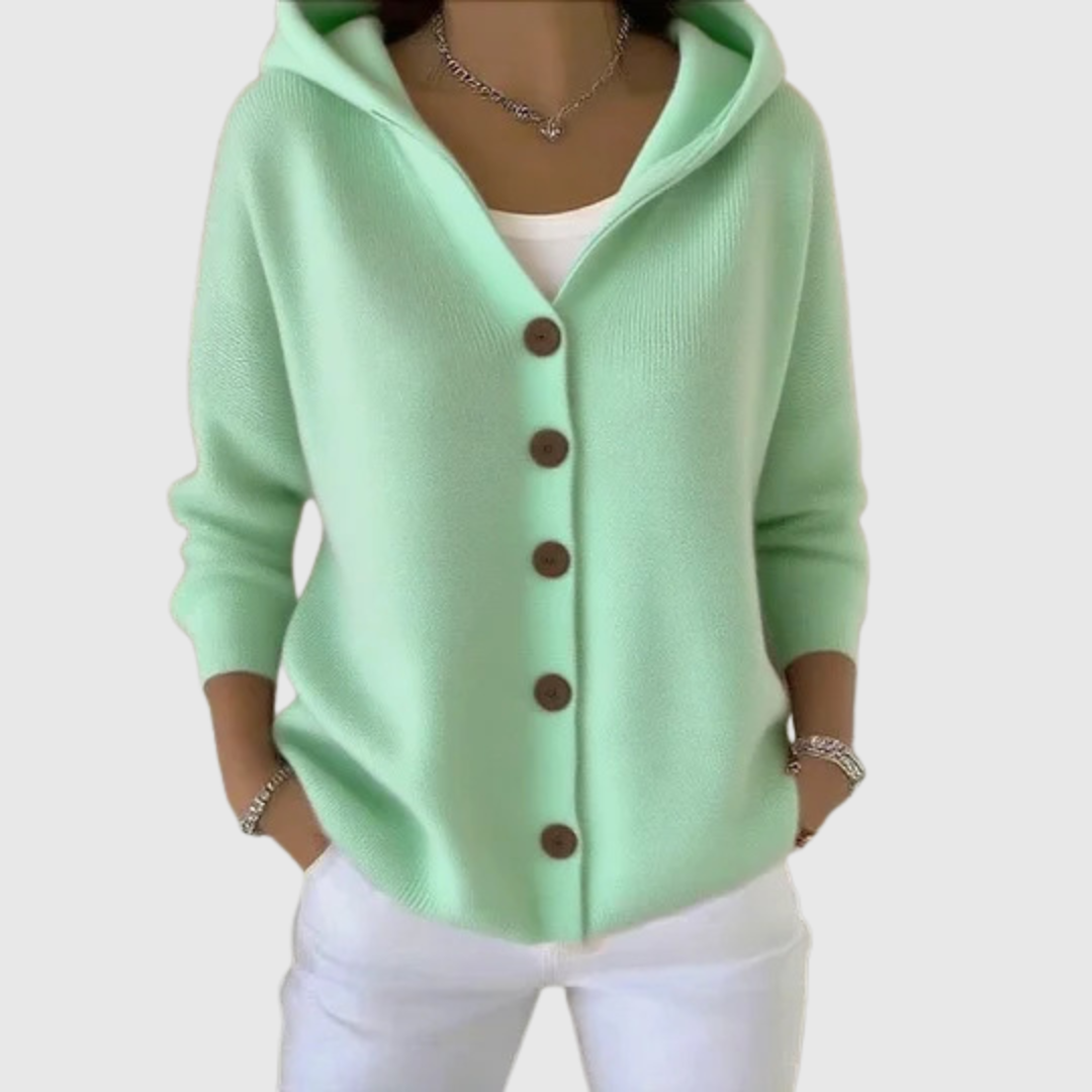 Ophélie | Casual Hoodie Cardigan