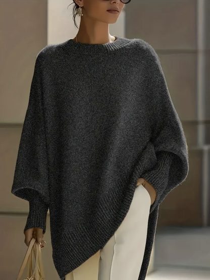 Cindy | Elegant Poncho Sweater