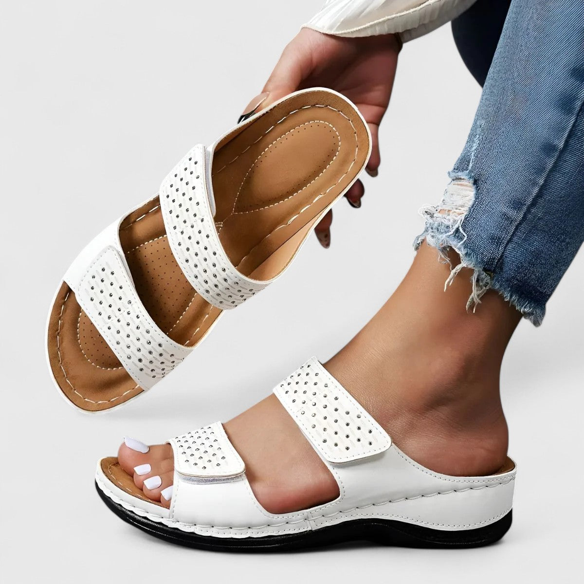 Ariella | Breathable Orthopedic Mules