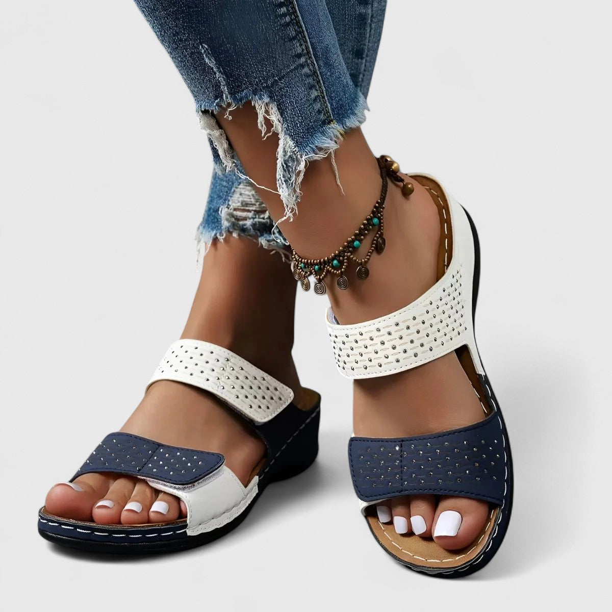 Ariella | Breathable Orthopedic Mules