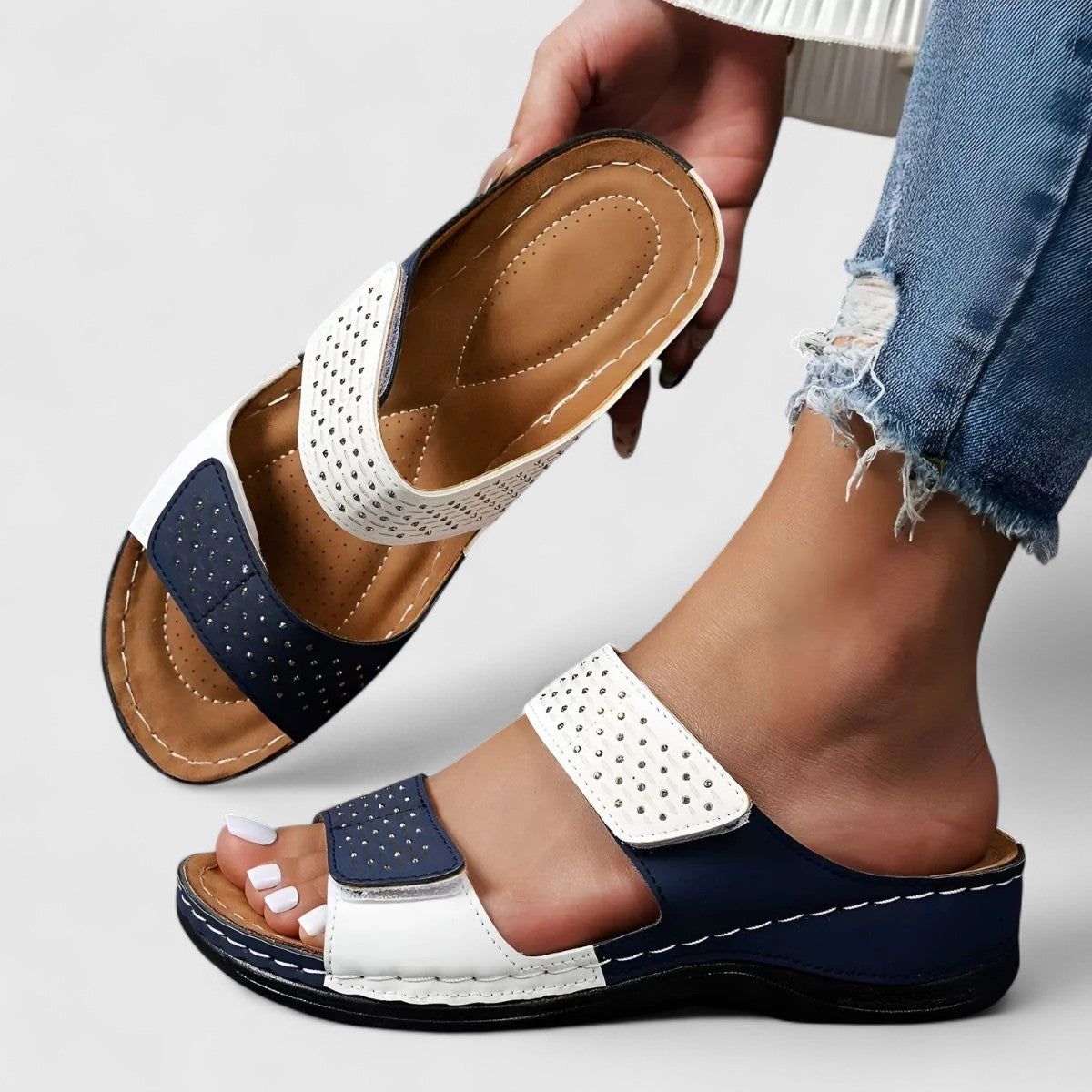 Ariella | Breathable Orthopedic Mules