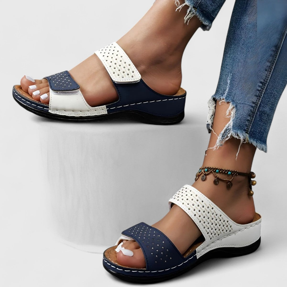 Ariella | Breathable Orthopedic Mules