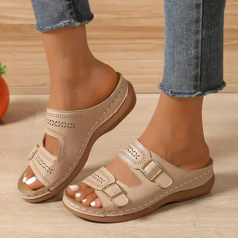 Laurine | Adjustable Orthopedic Mules