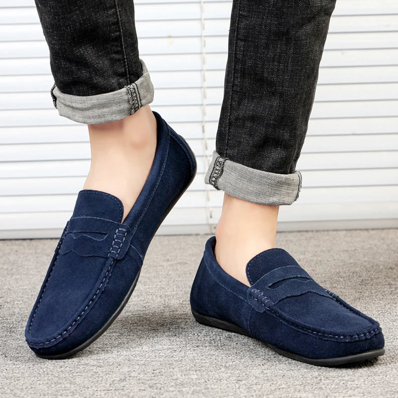 Gildron Genuine Suede Loafers