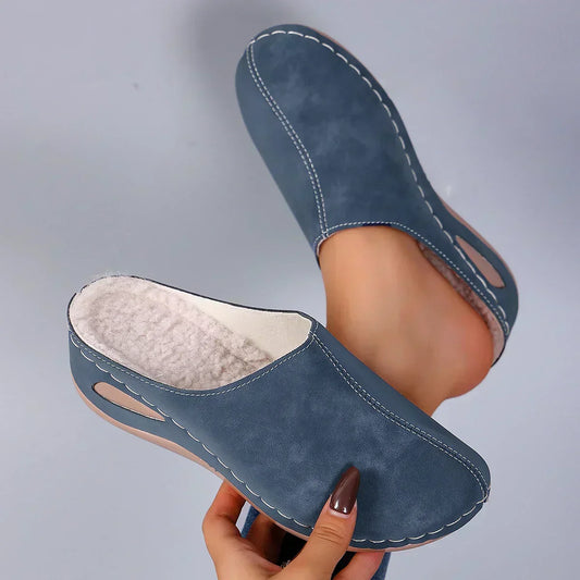 Élise | Fleece Lined Orthopedic Mules