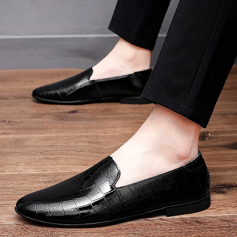 Stalwart Genuine Leather Loafers