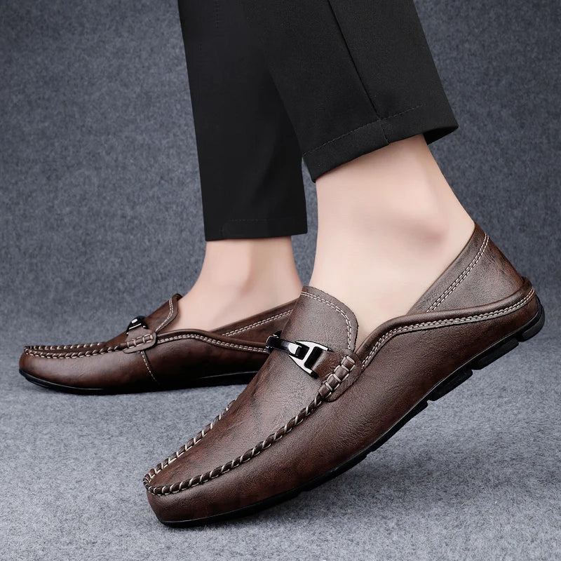 Miler Genuine Leather Loafers