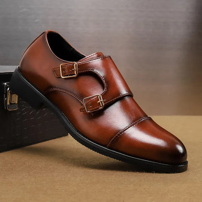 Grandeur Monk Strap Shoes