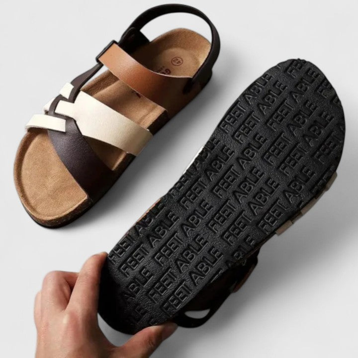 Mollie | Multi-Strap Orthopedic Sandals