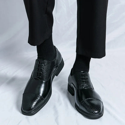 Slyther Genuine Leather Brogues