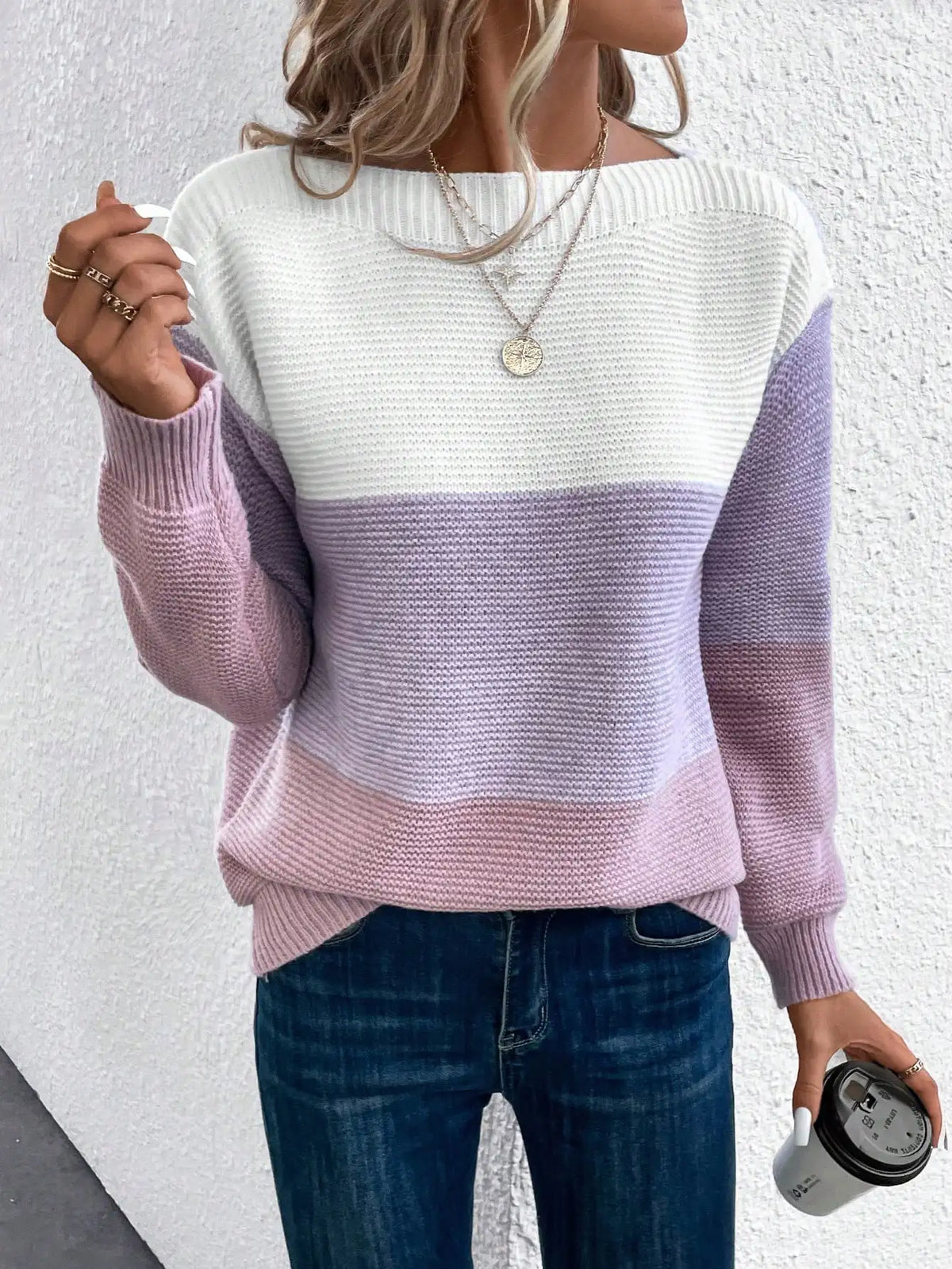 Grace | Striped Casual Sweater