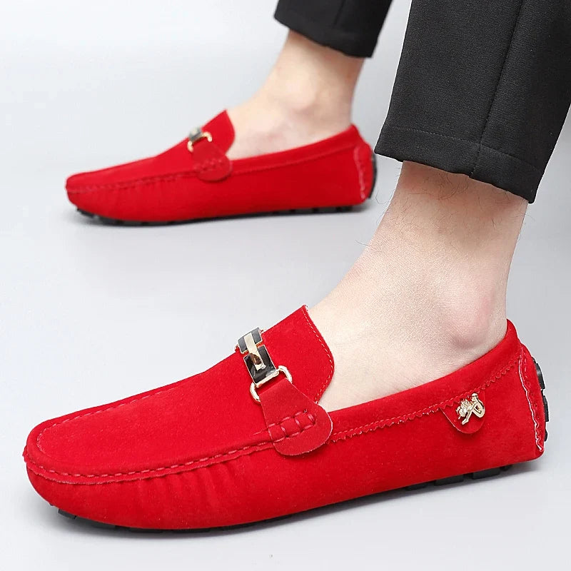 Delmar Genuine Suede Loafers