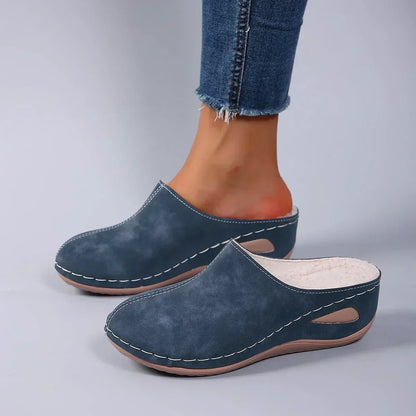 Élise | Fleece Lined Orthopedic Mules