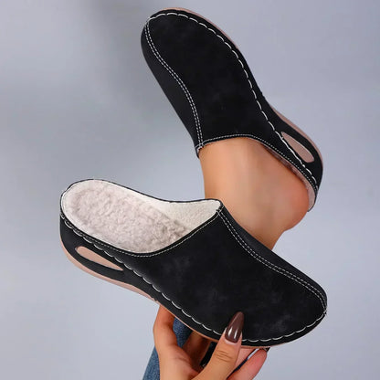 Élise | Fleece Lined Orthopedic Mules