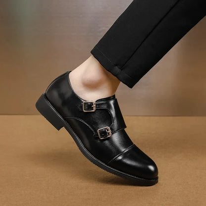 Grandeur Monk Strap Shoes