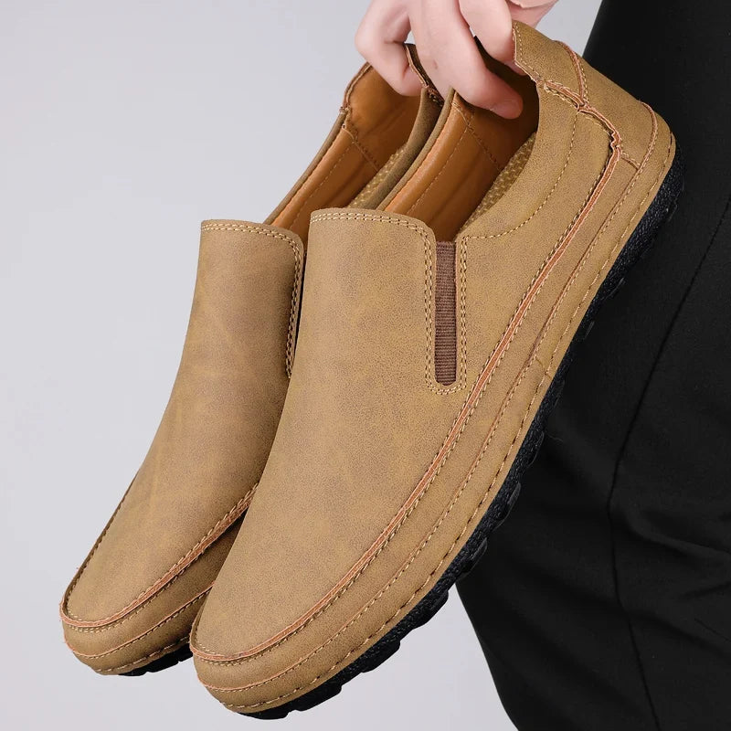 Larvis Genuine Leather Loafers