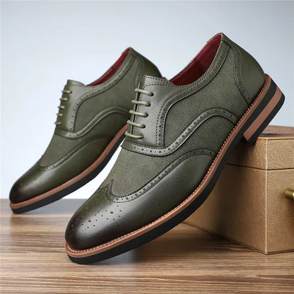 Larvik Genuine Leather Oxfords