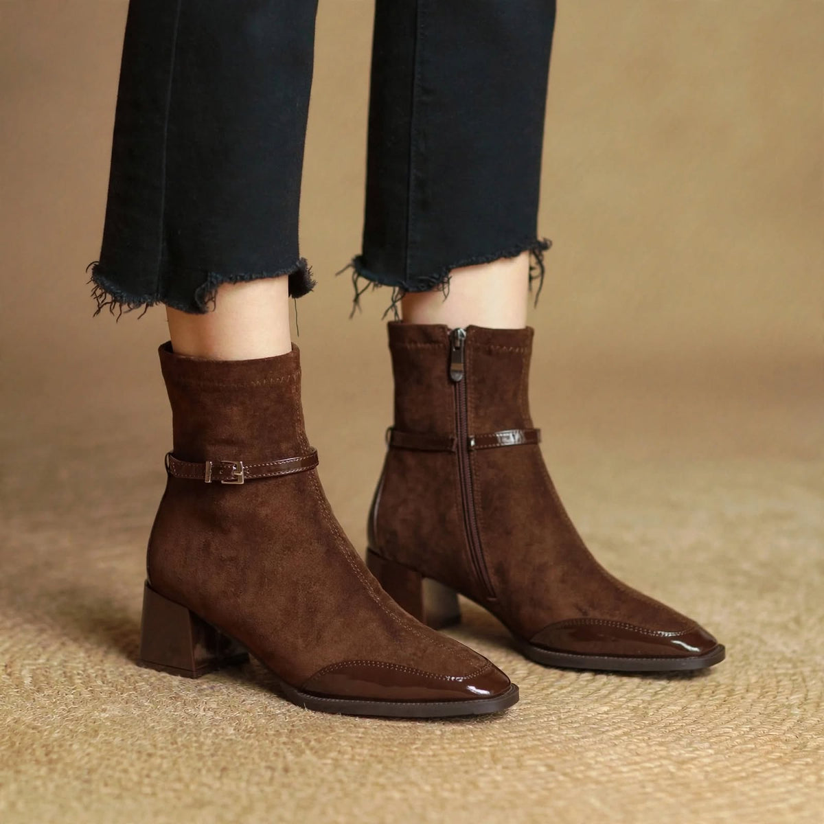 Sloane Suede Ankle Boots