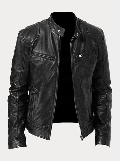 Rafael™ | Casual Leather Jacket