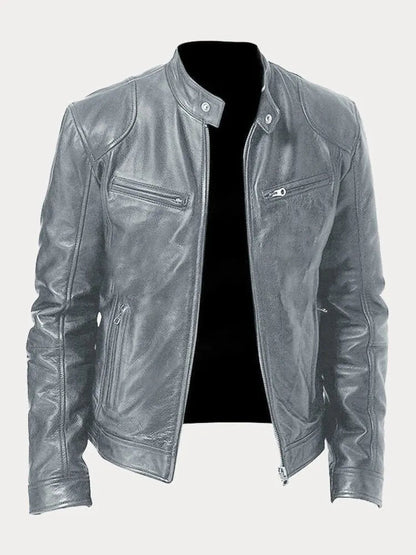 Rafael™ | Casual Leather Jacket