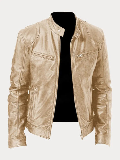 Rafael™ | Casual Leather Jacket