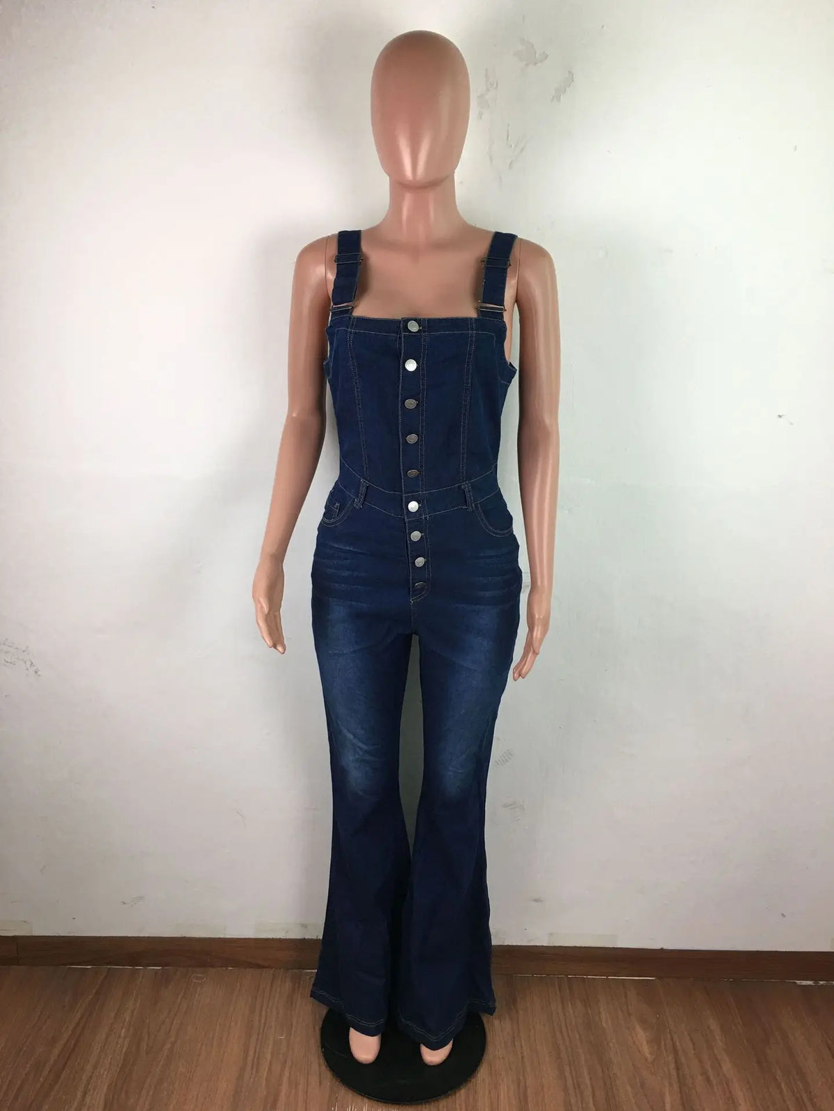 Nalla - Wide-Leg Denim Jumpsuit