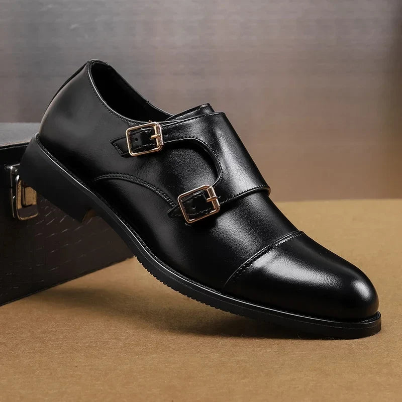 Grandeur Monk Strap Shoes